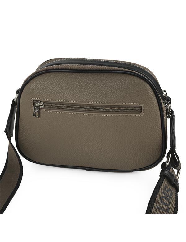 bolso bandolera taupe