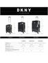 dkny-905 maleta 60cm a ripetizione nero