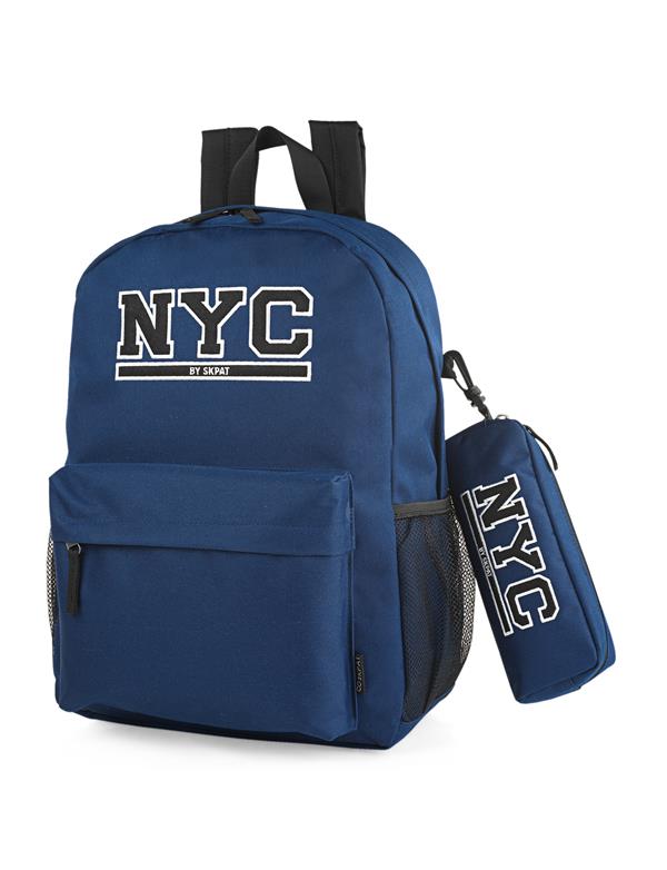 Mochila Con Portatodo Skpat Nyc