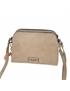 bolso bandolera beige