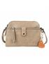 bolso bandolera beige