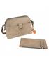 bolso bandolera beige