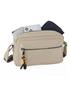 bolso bandolera beige