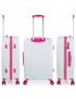 set trolleys 50/60cm marrone