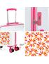 set trolleys 50/60cm marrone