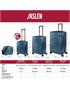 set trolleys 50/60/70cm marino