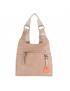 mochila antirrobo beige