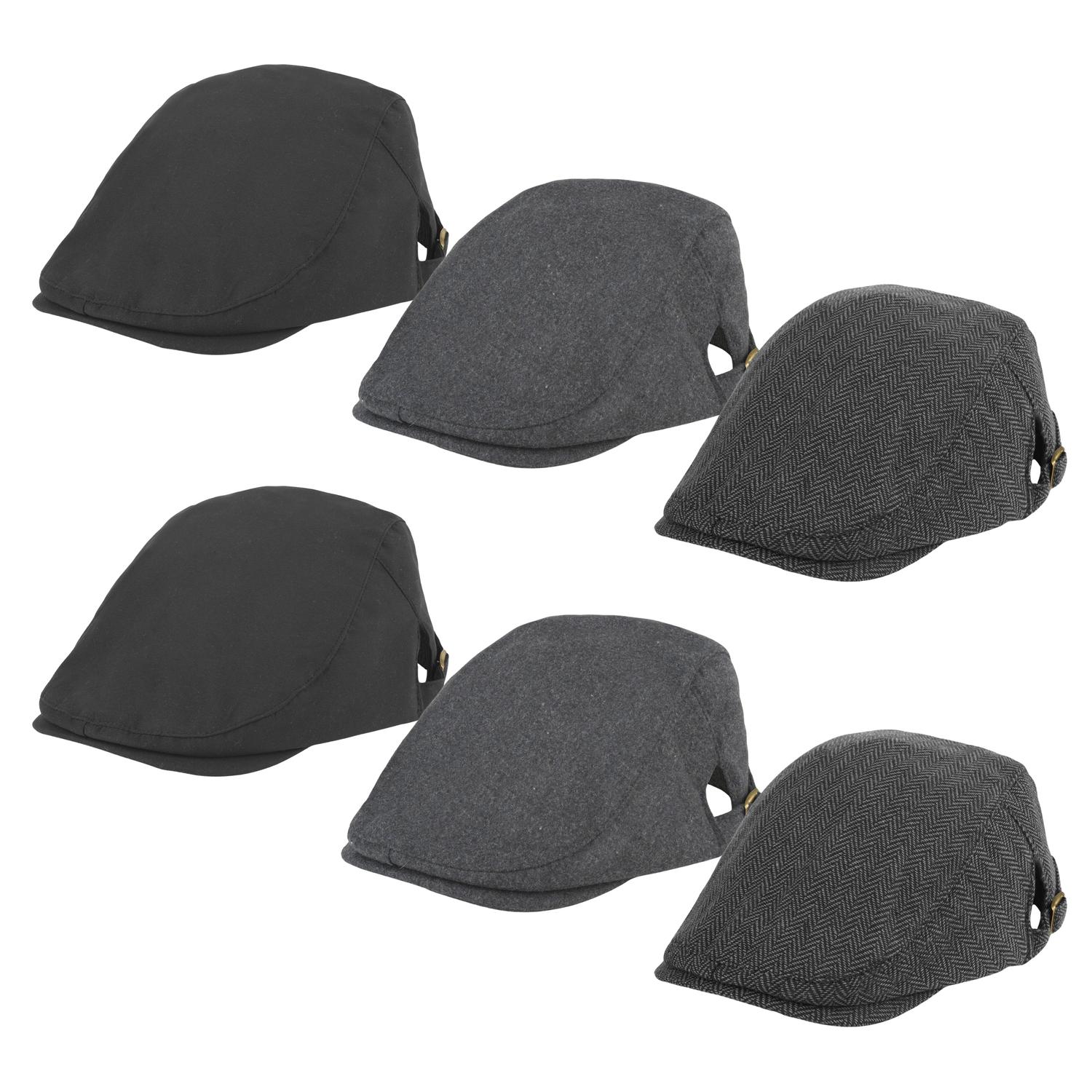 Pack6 Boinas Planas Lois 615100 Gorras 