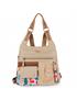 mochila antirrobo beige