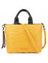 bolso shopper con bandolera amarillo