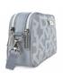 bolso bandolera after hour storm grey logo print