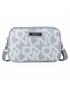 bolso bandolera after hour storm grey logo print