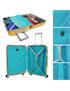 set trolleys 50/60cm blu