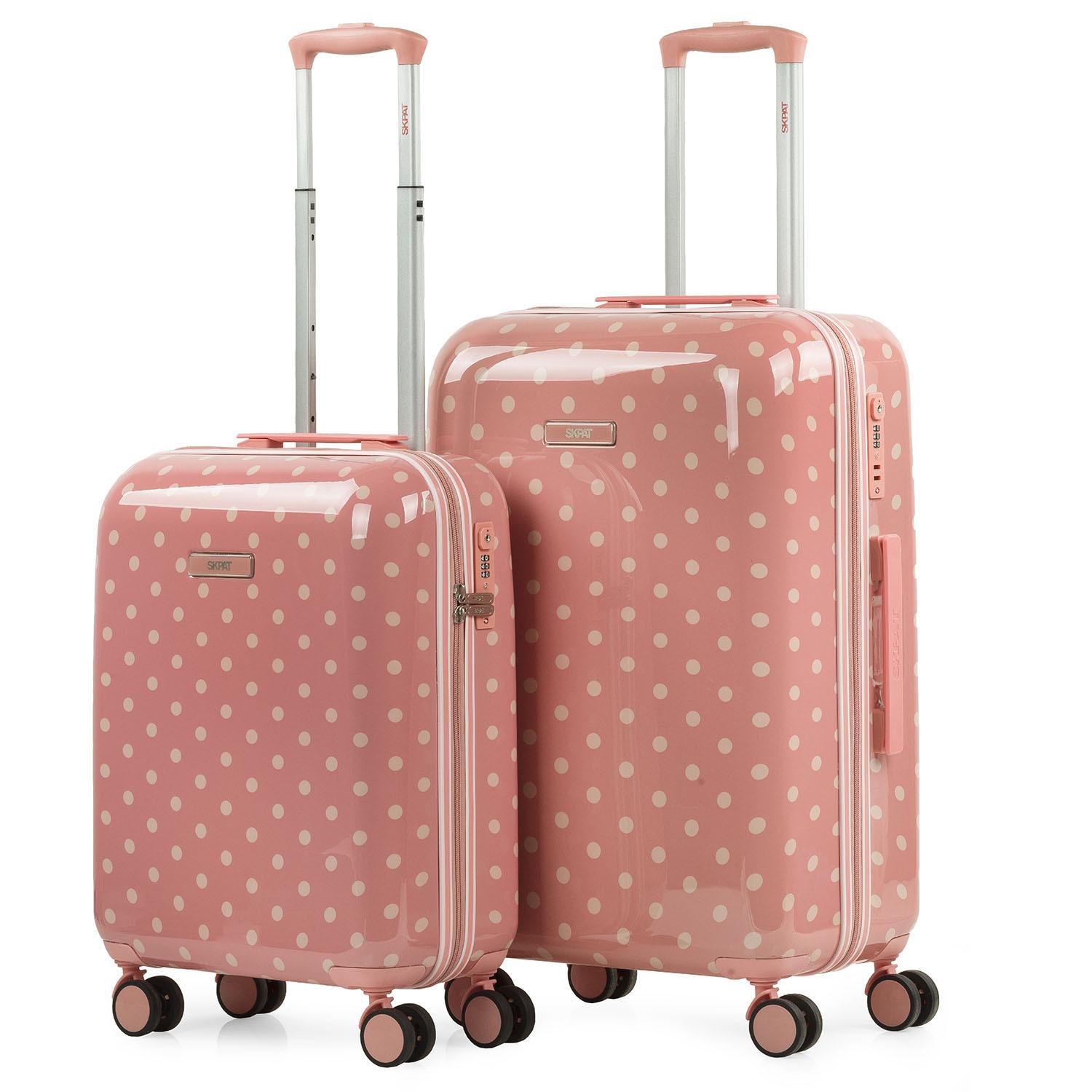 Maletas mediana Polka Dots rigida/blanda con capacidad de 65 L