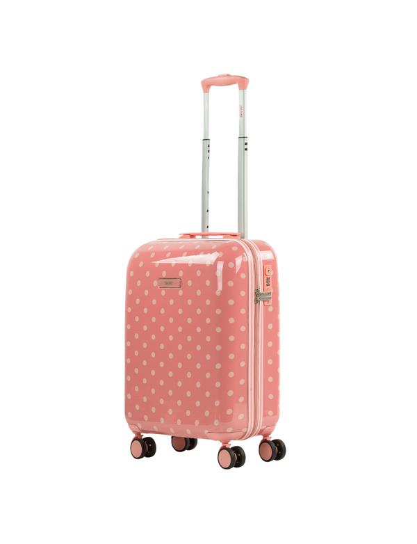 Maletas de cabina Polka Dots rigida/blanda con capacidad de 37 L