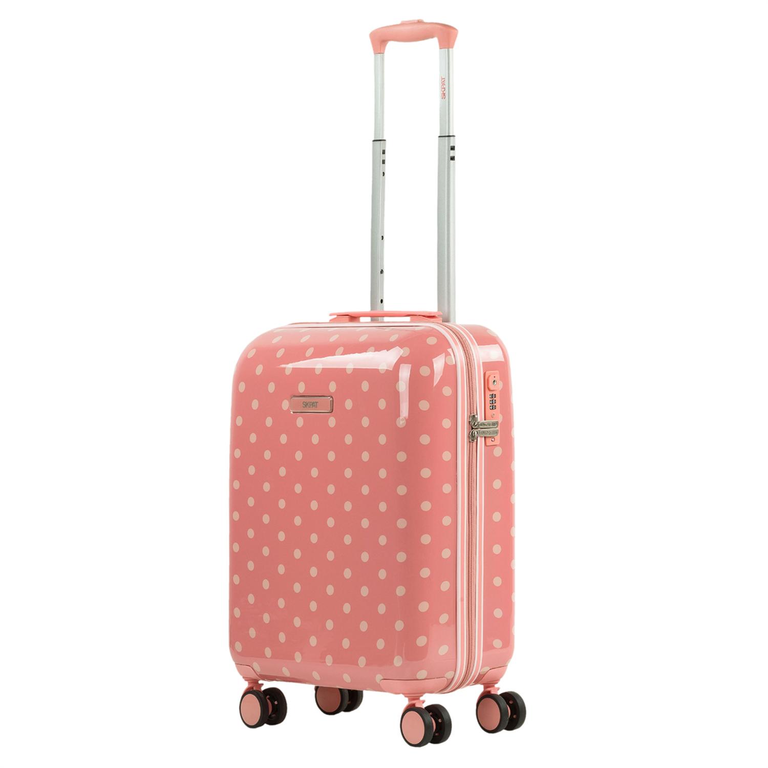 Maletas de cabina Polka Dots rigida/blanda con capacidad de 37 L