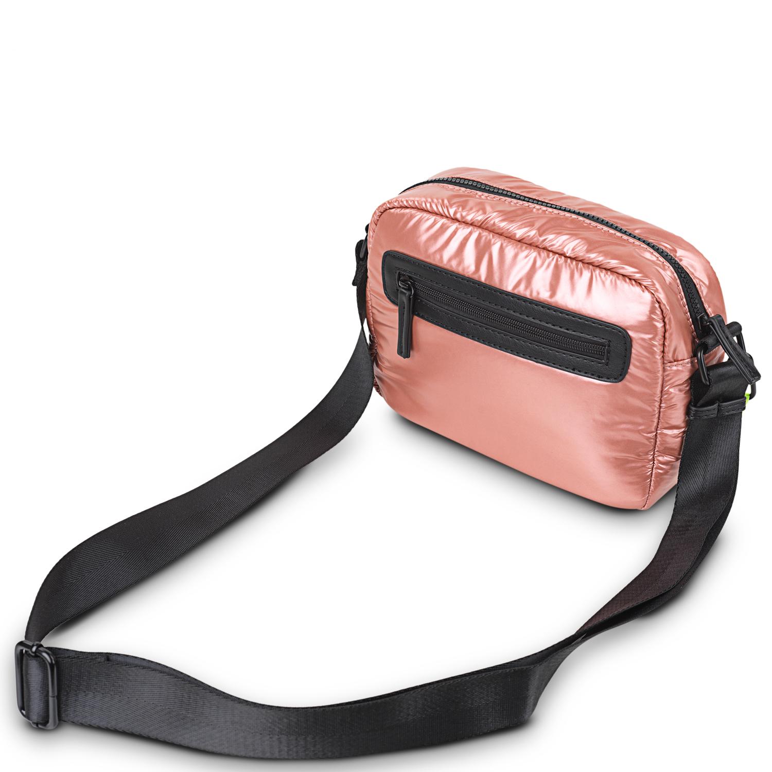 bolso bandolera cobre